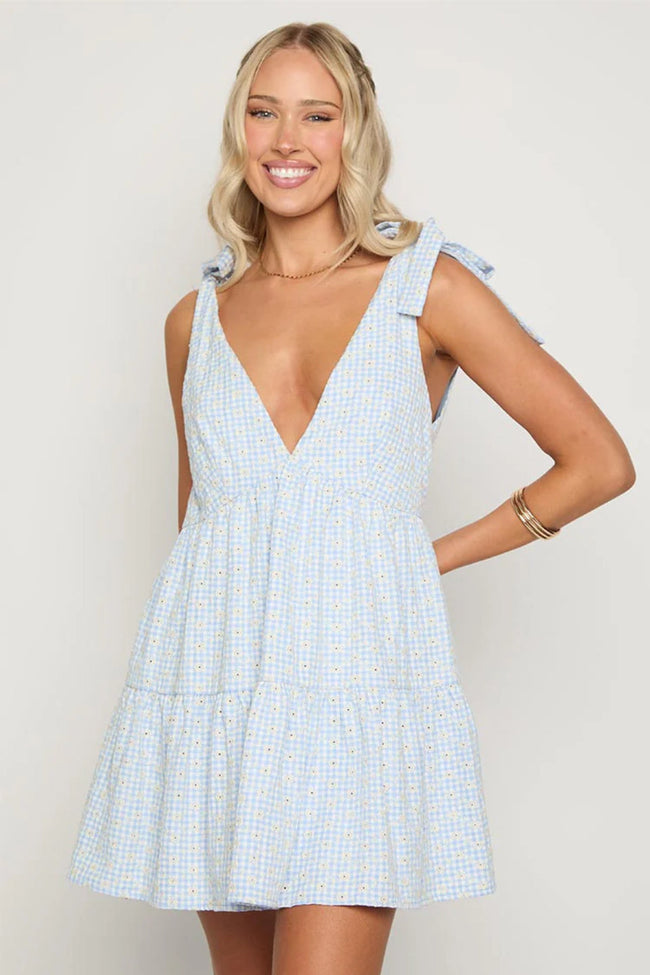 Daisy Picnic Mini Dress Main Image