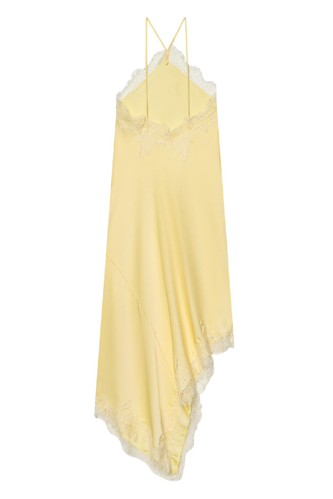 Sunlit Lace Halter Midi Dress Main Image