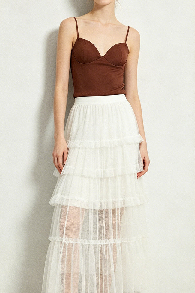 Chocolate Sweetheart Cami Top Hover Image