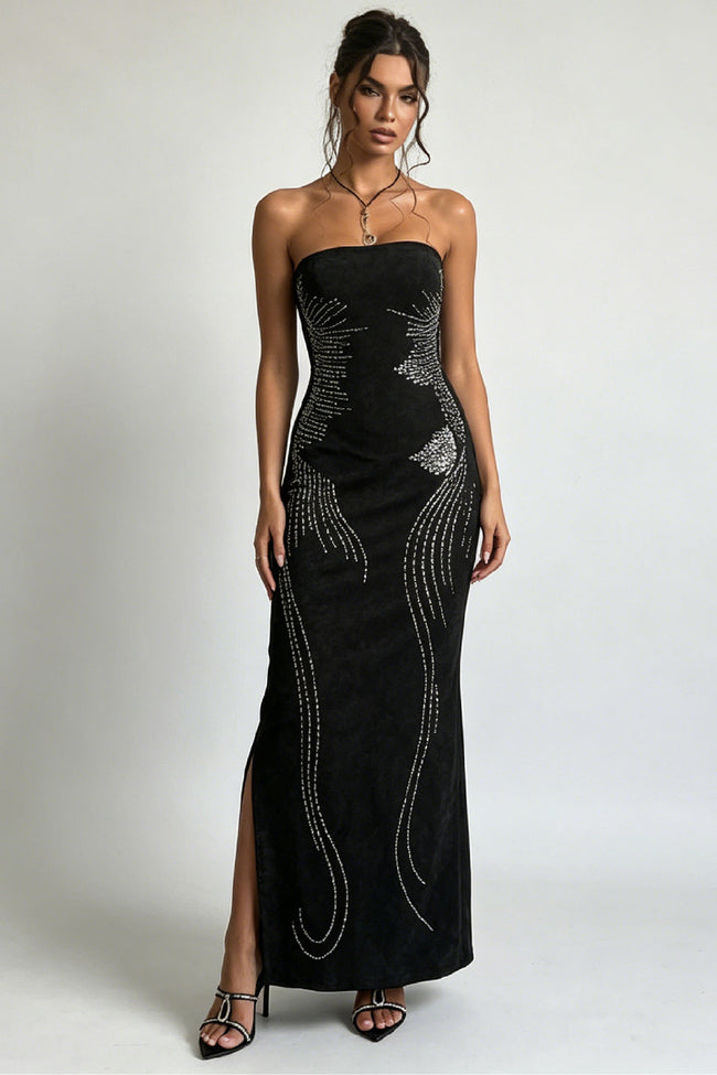 Rhinestone Eclipse Gown Hover Image