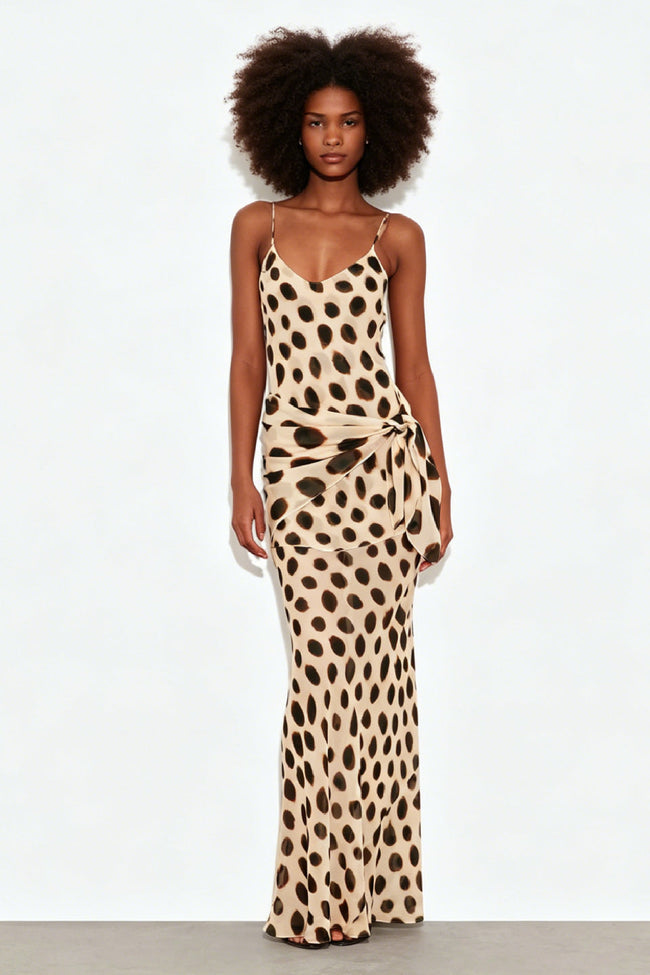 Wild chiffon Maxi Dress Hover Image