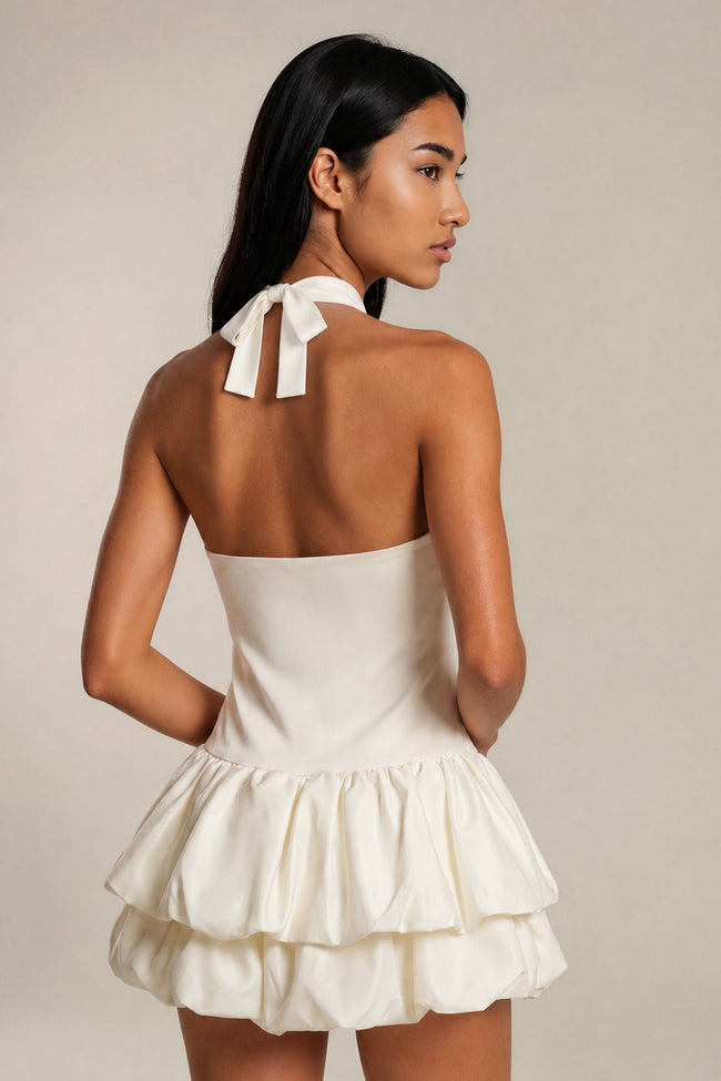 Pearl Whisper Mini Dress Main Image