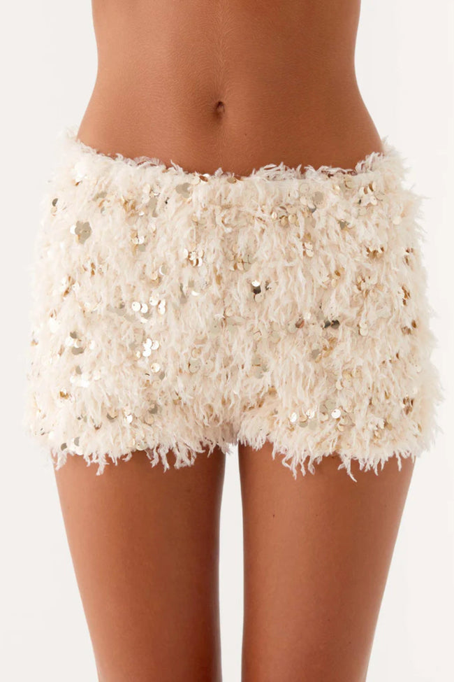 Starlight Sequin Shorts Hover Image