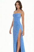 Sapphire Sparkle Gown