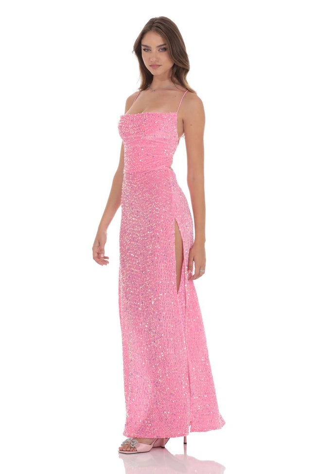 Electric Rose Gown Main Image