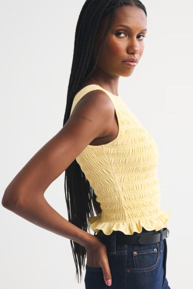 Butter Smocked Tank Top Main Image