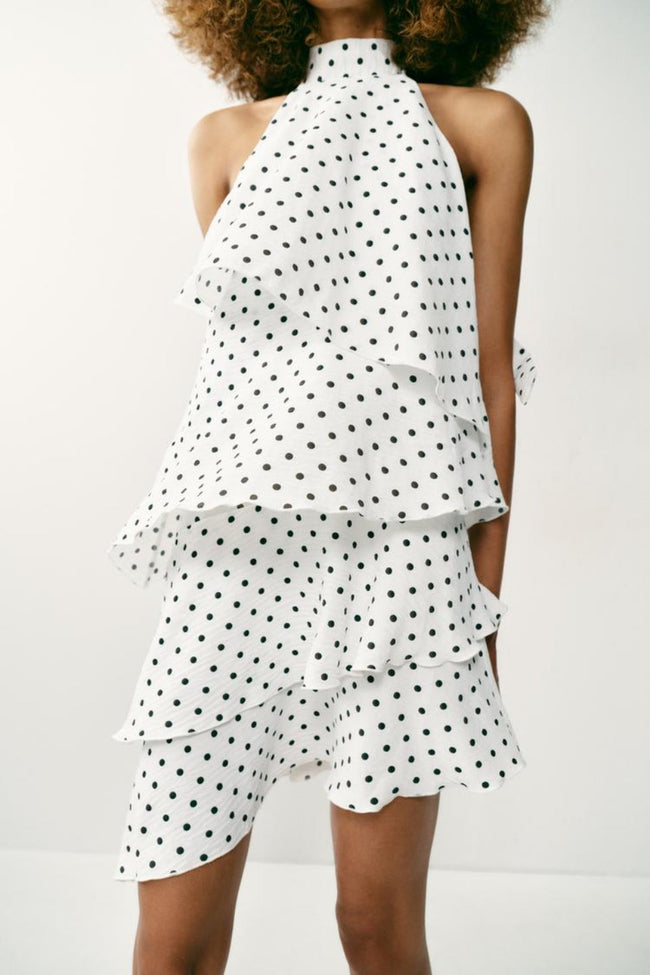 Midnight Dot Mini Dress Hover Image