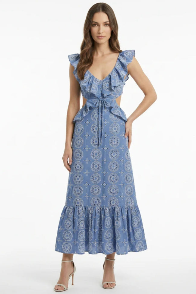 Bluebell Garden Midi Dress Hover Image