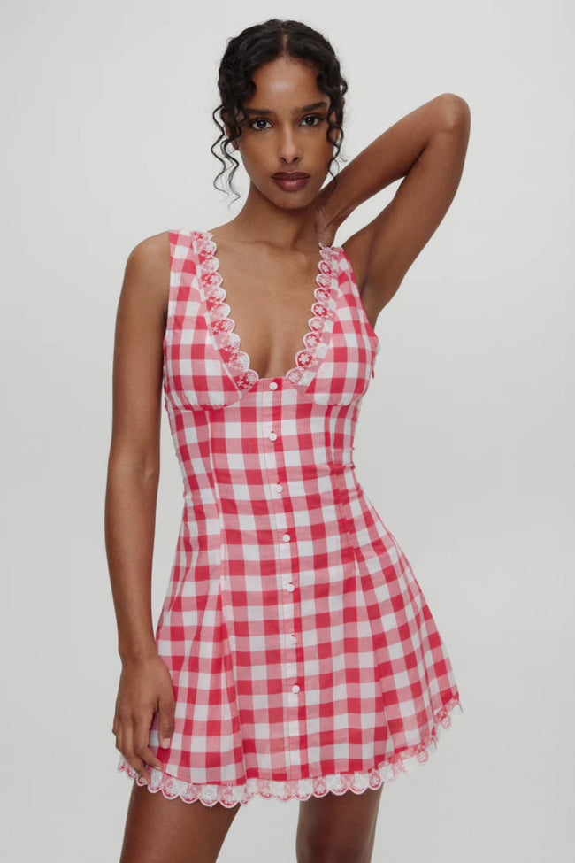 Country Picnic Mini Dress Main Image