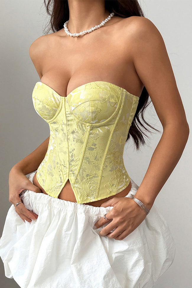Lemon Bloom Corset Main Image